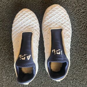 APL White and Blue Slip-On Sneakers‎ size 6.5